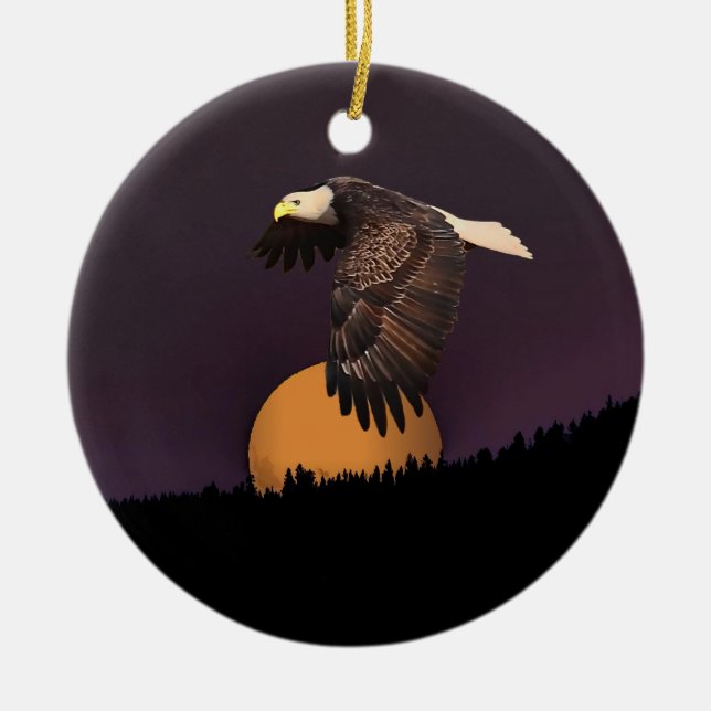 ISAIAH 40:31 CERAMIC ORNAMENT (Front)