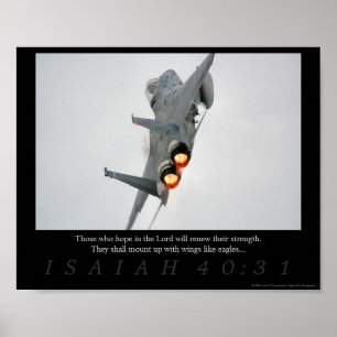 Isaiah 40:31 poster