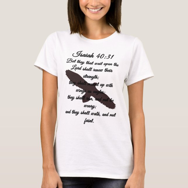 Isaiah 40:31 T-Shirt (Front)