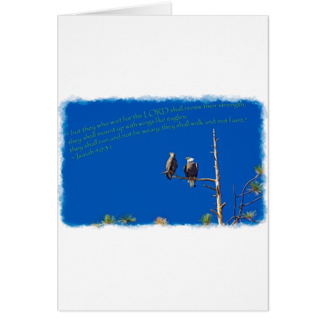 Isaiah 40:31on white (Front)