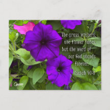 Isaiah 40:8 - Postcard