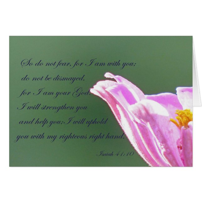 Isaiah 41:10 (Front Horizontal)