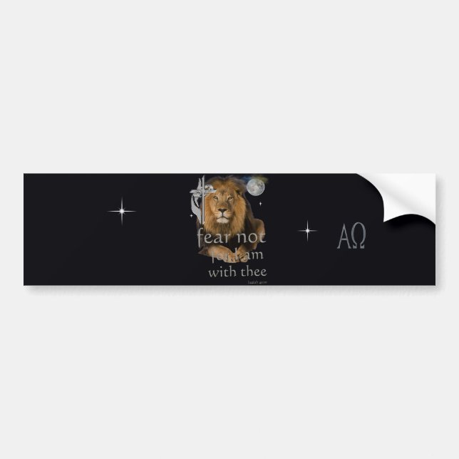 ISAIAH 41:10   BUMPER STICKER (Front)