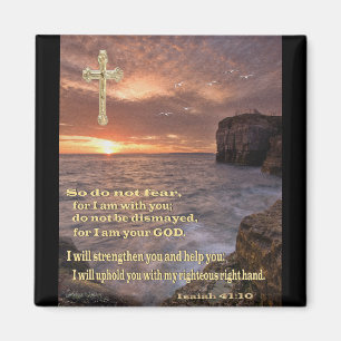 Isaiah 41: 10 christian gifts magnet