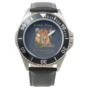 Isaiah 41:10 Christian Mens watches