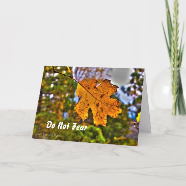 Isaiah 41:10 Encouragement Card (Front)