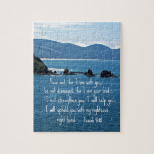 Isaiah 41:10 Fear not for I am with you... Jigsaw Puzzle
