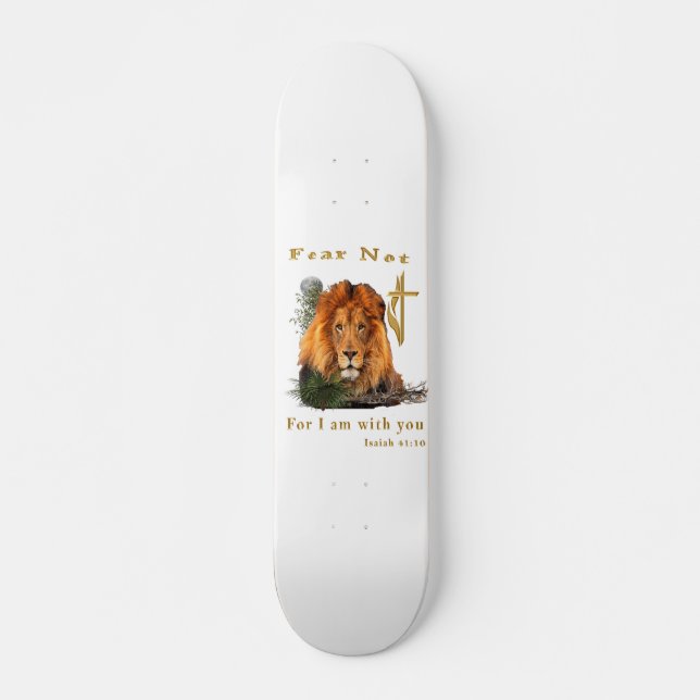Isaiah 41:10 items skateboard (Front)
