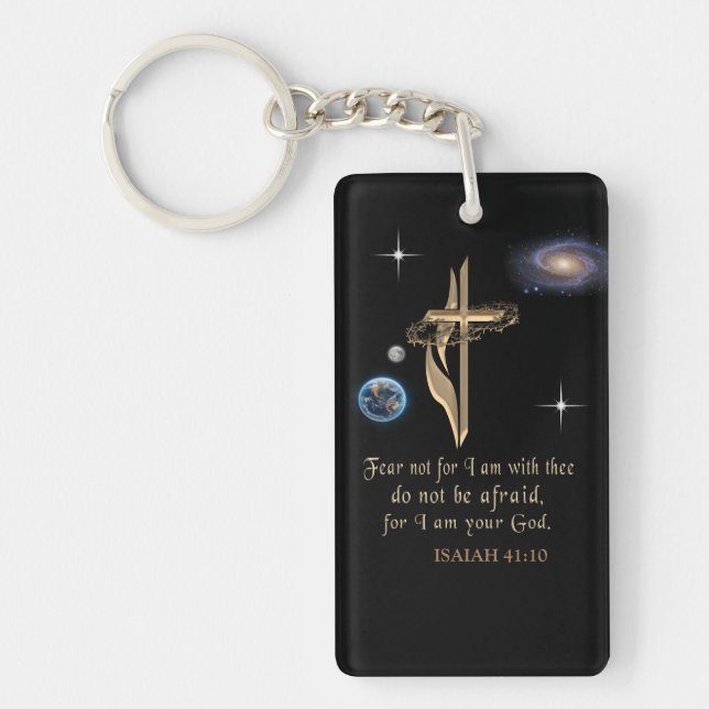 ISAIAH 41:10 KEY RING (Front)