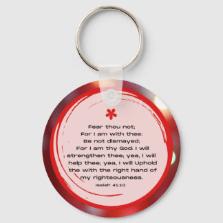 Isaiah 41:10 Keychain | by Scripture It