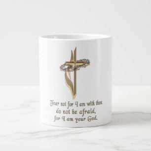Isaiah 41:10 large coffee mug