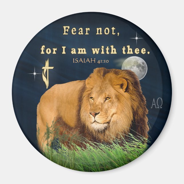 Isaiah 41:10   magnet (Front)
