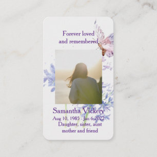 Isaiah 41:10 Scripture Memorial Memory Card