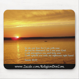 Isaiah 41:10 Sunset Mouse Pad