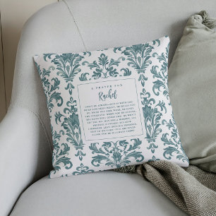 Isaiah 41:40 Custom Prayer for Her  Keepsake Gift Cushion