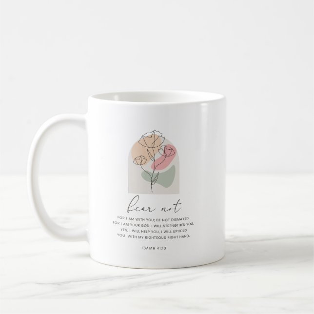 Isaiah 43:1-3 Fear Not Mug (Left)