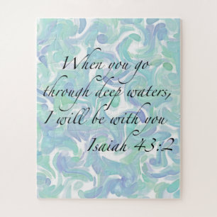 Isaiah 43:2 When you go…Jigsaw Puzzle