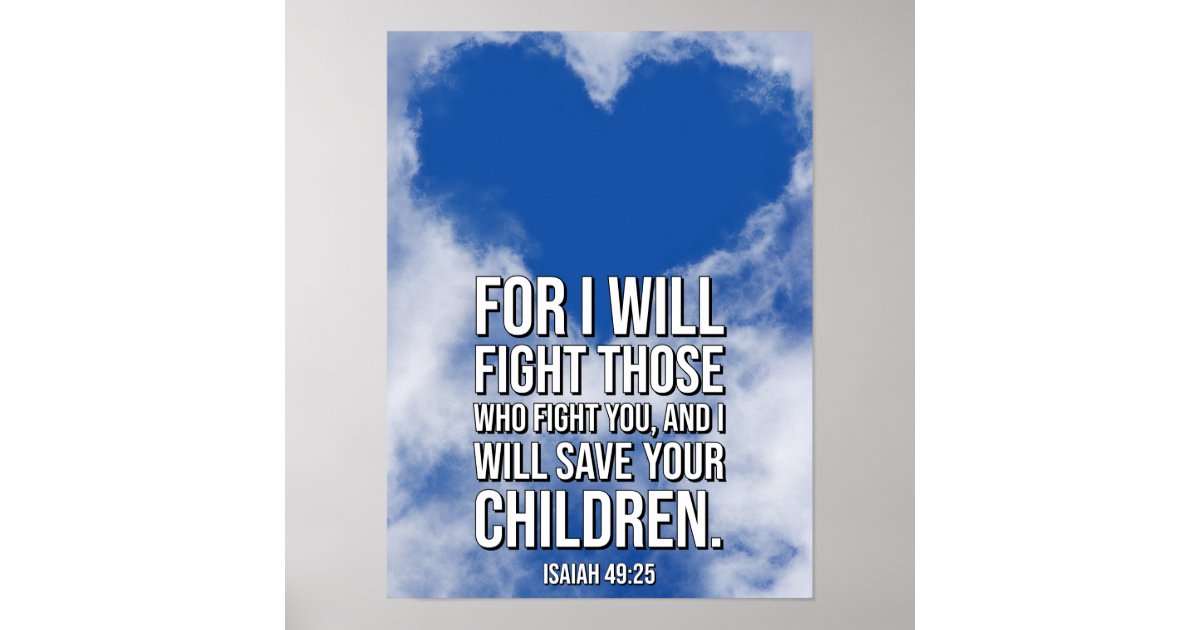 isaiah-49-25-bible-verse-poster-zazzle