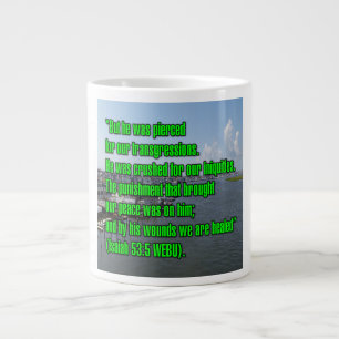 Isaiah 53:5 WEBU Mug