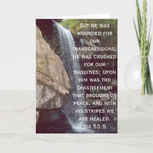 Isaiah 53 Collection Holiday Card