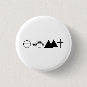 Isaiah 54:10 Inspirational Button