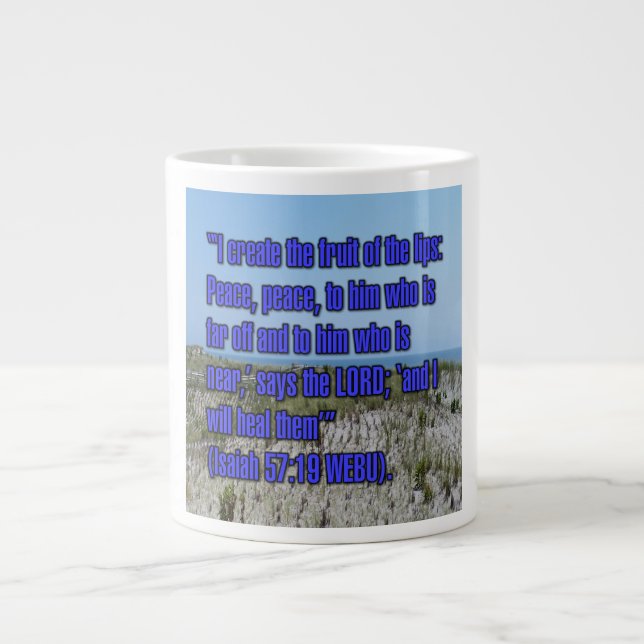 Isaiah 57:19 WEBU Mug (Front)