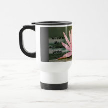 Isaiah 58:11 Water Lily Travel Mug