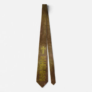 Isaiah 58:13-14 Necktie
