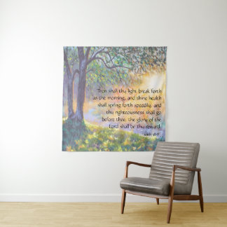 Isaiah 58:8 tapestry