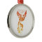 Isaiah 61 Phoenix Ceramic Circle Ornament