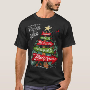 Isaiah 9_6 And He Will Be Called Jesus Christmas C T-Shirt
