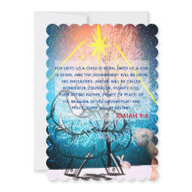 Isaiah 9:6 Unto Us A Child Is Born Christmas
