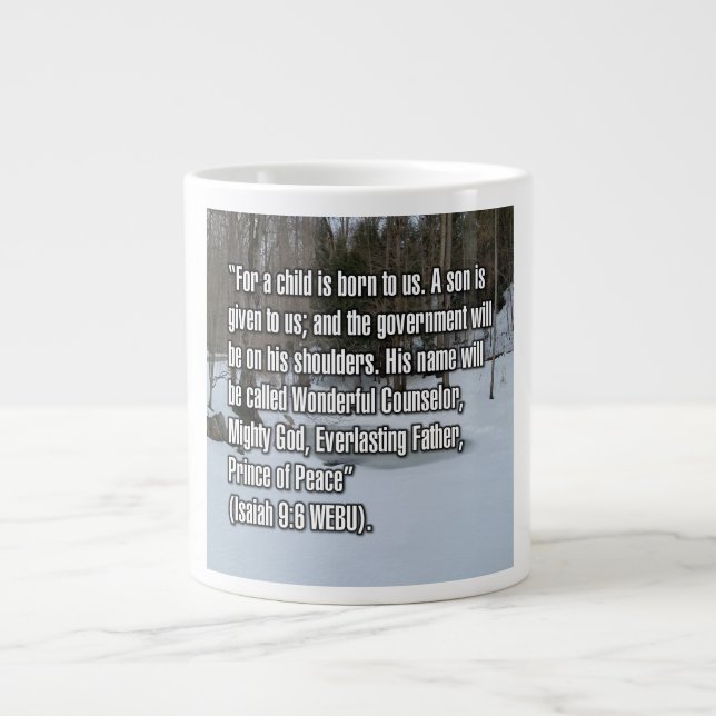 Isaiah 9:6 WEBU Mug (Front)