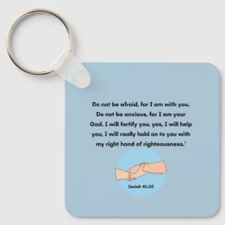 Isaiah Lake 41:10 Key Ring