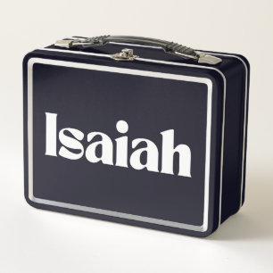 Isaiah Metal Lunch Box