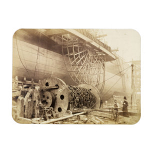 Isambard Kingdom Brunel (1806-59) beside the 'Grea Magnet