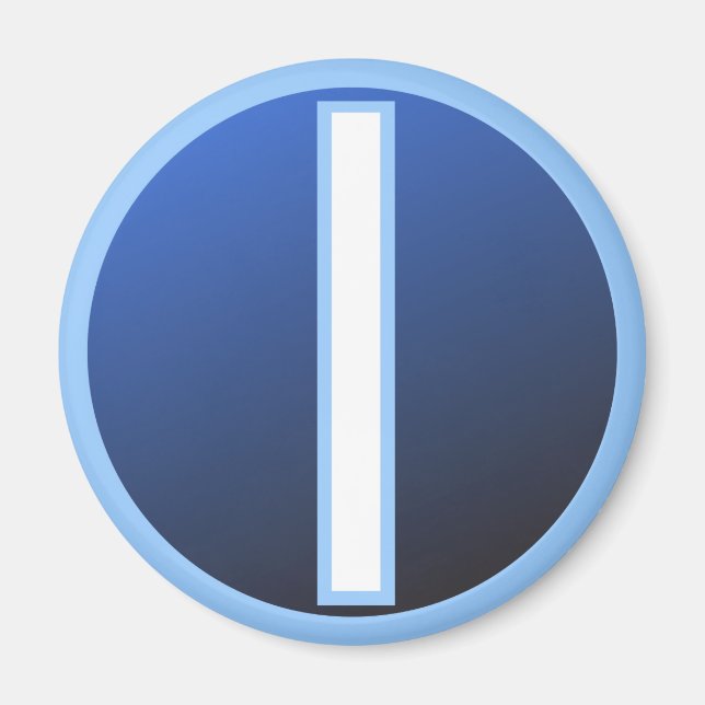 Isaz Isa Ice Rune Magnet (Front)