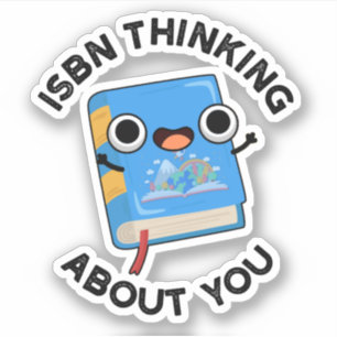 ISBN Thinking About You Funny Book Pun
