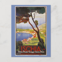Ischia Island Italy summer travel ad