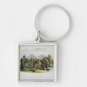 Ischoha-Kakoschochata, Dance of the Mandan Indians Key Ring