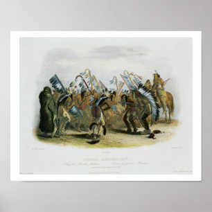 Ischoha-Kakoschochata, Dance of the Mandan Indians Poster