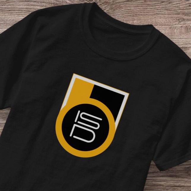 ISD Black Gold Retro Streetwear Urban  T-Shirt (Creator Uploaded)