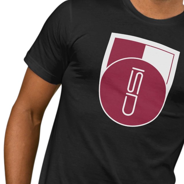 ISD Logotype Red & White Streetwear Retro T-Shirt (Creator Uploaded)