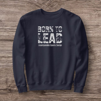 ISD Men's Born to Lead Crewneck  Sweatshirt