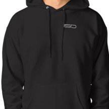 ISD Men's Front Pocket Pullover Sweatshirt Hoodie
