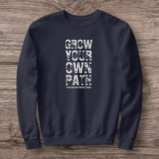 ISD Men's Grow Your Own Path Crewneck  Sweatshirt