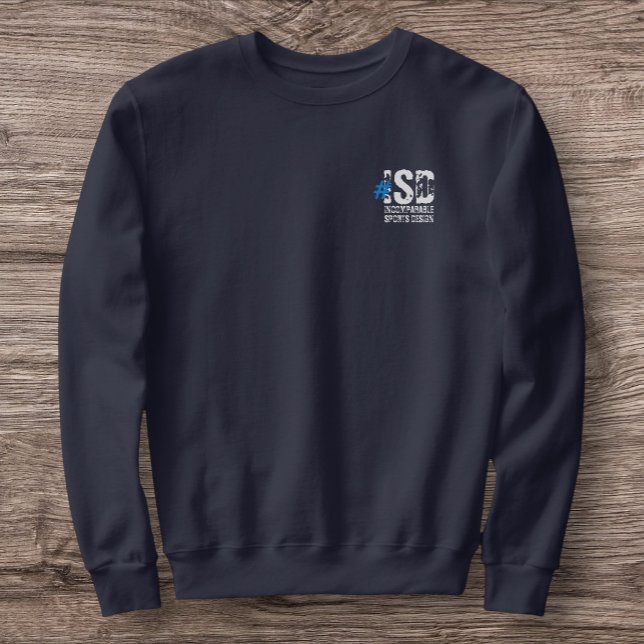 ISD Men's Hash Tag Crewneck Sweatshirt (Creator Uploaded)