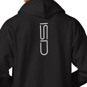 ISD Men's Logo-type Sweatshirt Hoodie