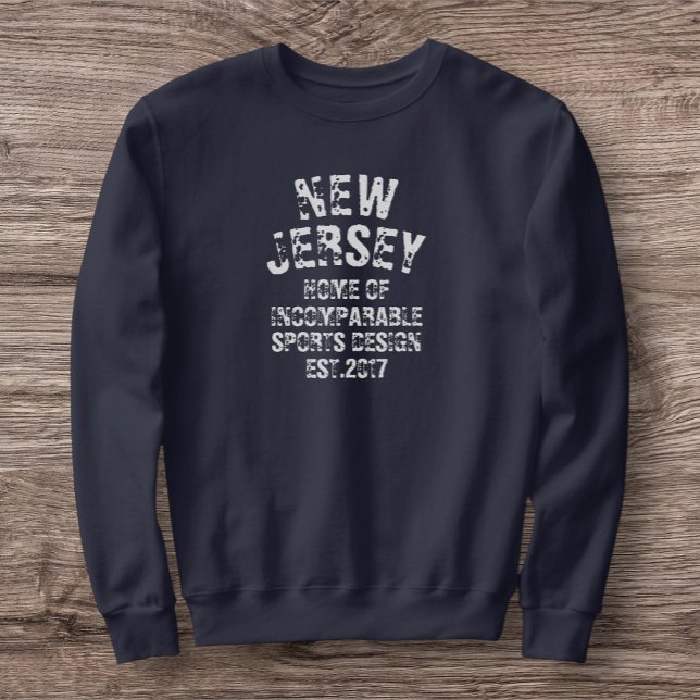 ISD Men's NJ Home of ISD Crewneck Sweatshirt (Creator Uploaded)