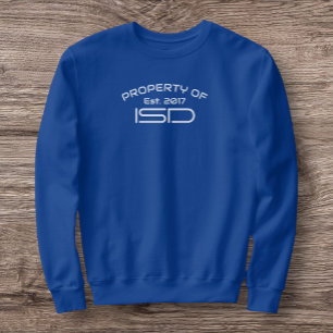ISD Men's Property of ISD 2017 Crewneck Sweatshirt